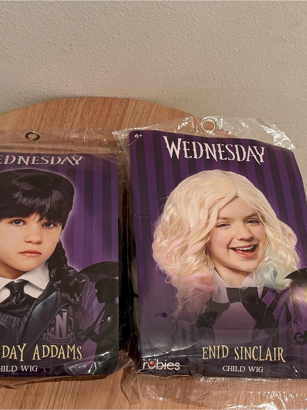 Wednesday Enid Sinclair Child Wig bundle Halloween costume accessories